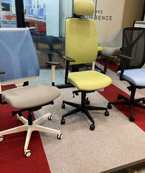 Open Office & Reception — View 1